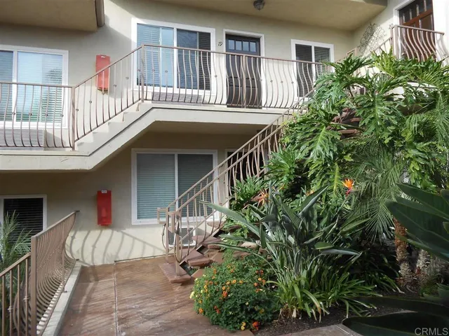 a front view of a house with entryway