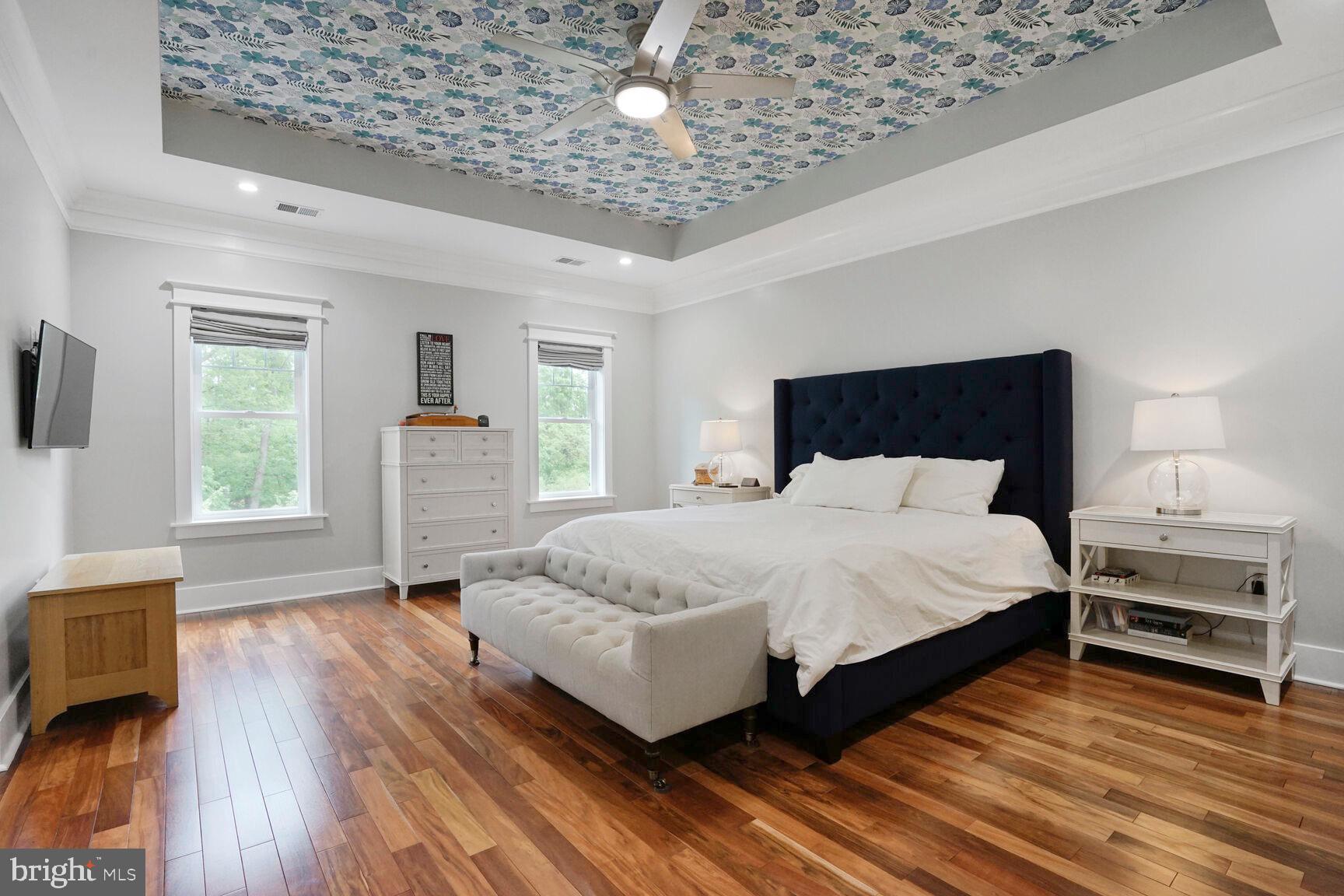 7045 Barbara Road Alexandria, VA 22315 - Photo 28 of 57 a bedroom with a bed and a window