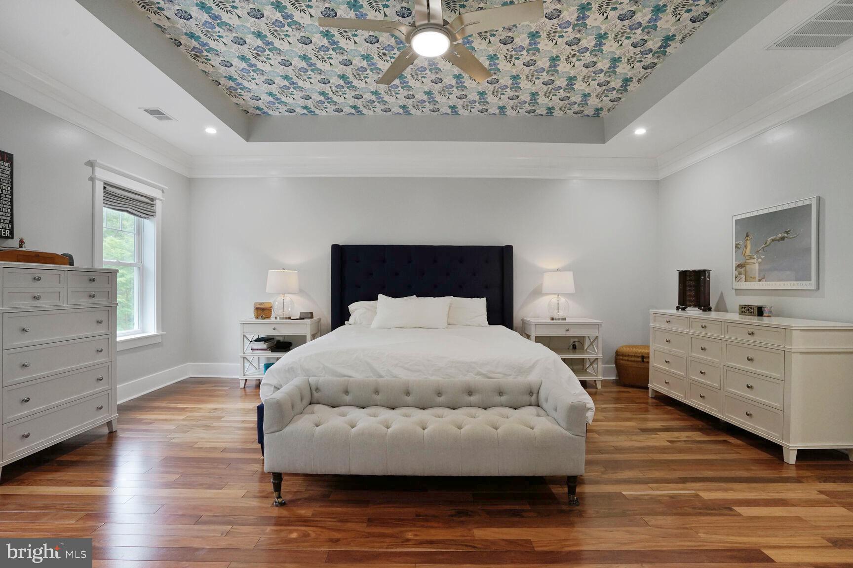 7045 Barbara Road Alexandria, VA 22315 - Photo 29 of 57 a large white bed in a white room