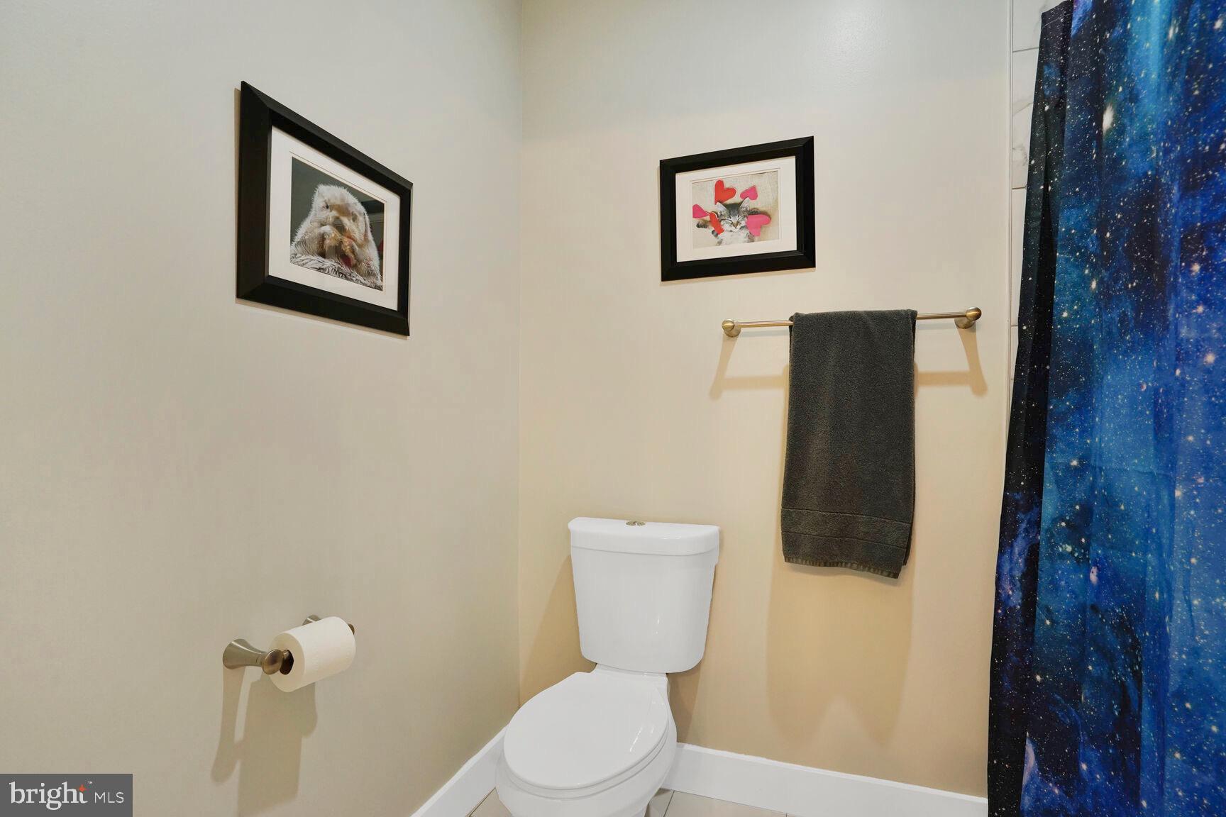 7045 Barbara Road Alexandria, VA 22315 - Photo 39 of 57 a white toilet sitting next to a bathroom sink
