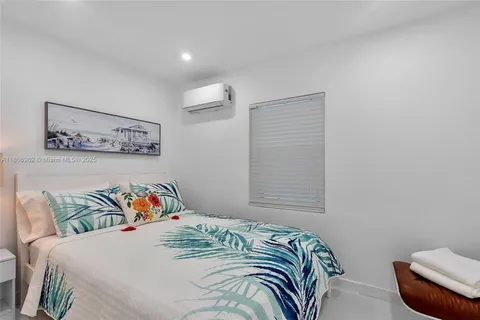 a view of a backyard with a small pool