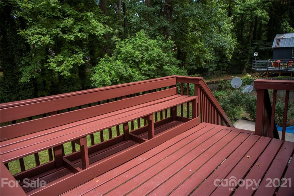 3307 Piney Grove Road Charlotte, NC 28212 - Photo 46 of 48 a balcony with wooden floor and outdoor space