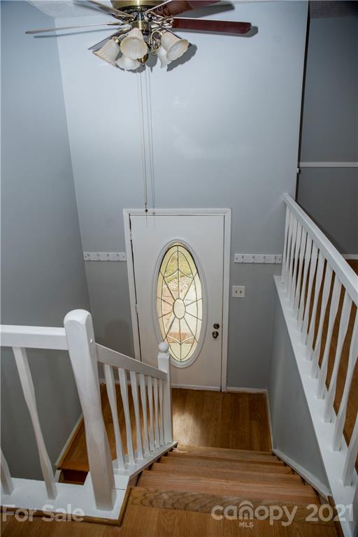 3307 Piney Grove Road Charlotte, NC 28212 - Photo 6 of 48 a view of entryway with wooden floor