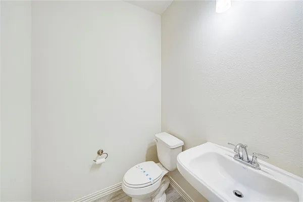 a view of a hallway with closet area