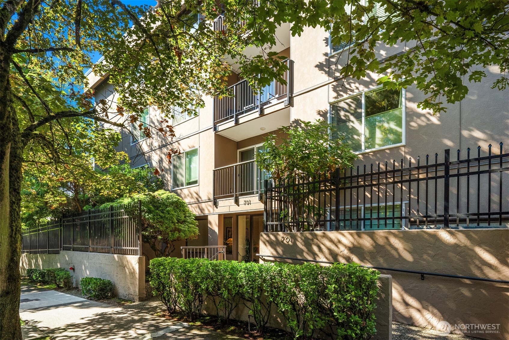701 17th Avenue, Unit 305 Seattle, WA 98122 - Photo 35 of 36 a view of a wrought iron fences