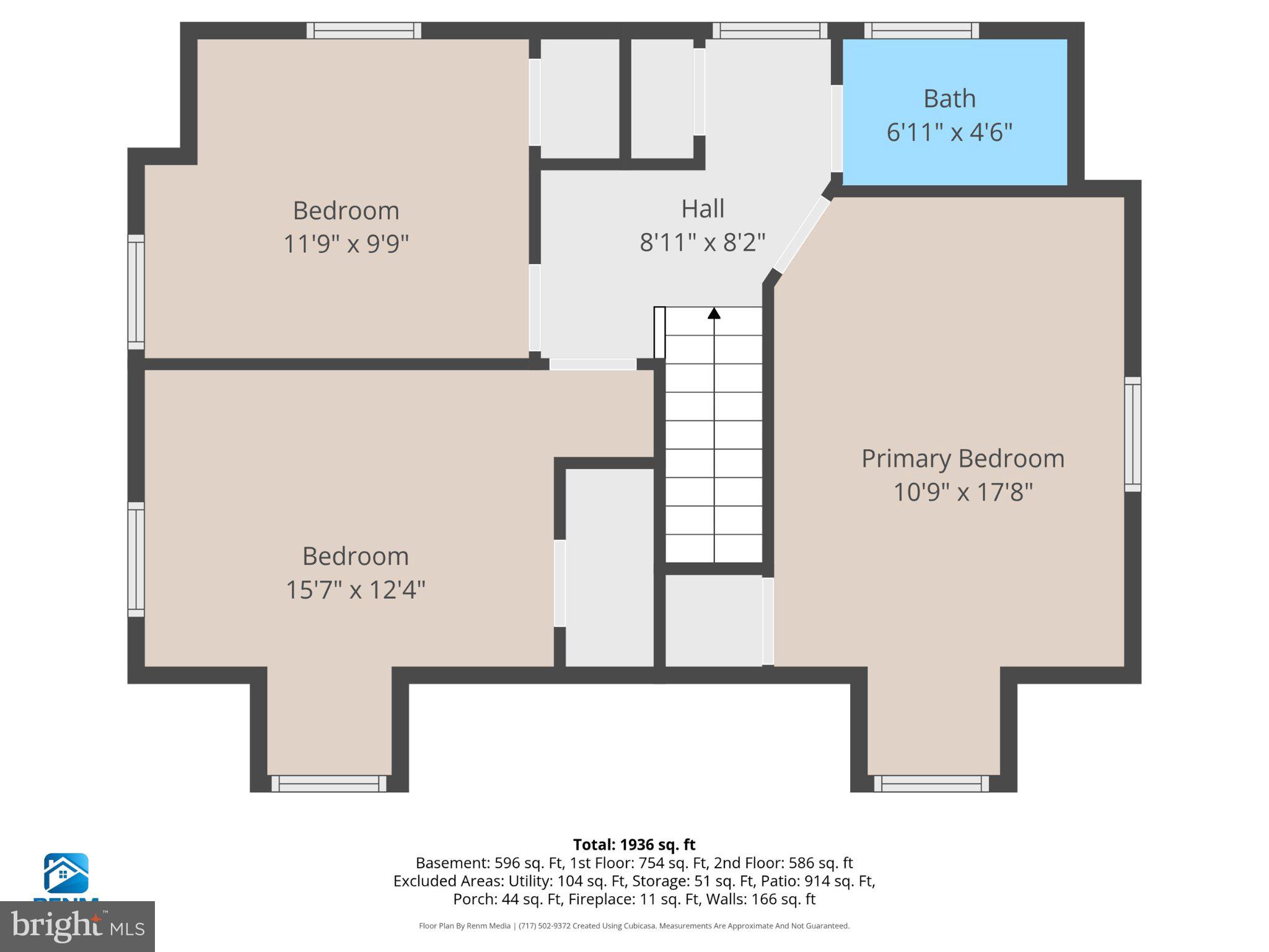 120 Maple Road Harrisburg, PA 17109 - Photo 53 of 53 Spacious floor plan with three bedrooms.