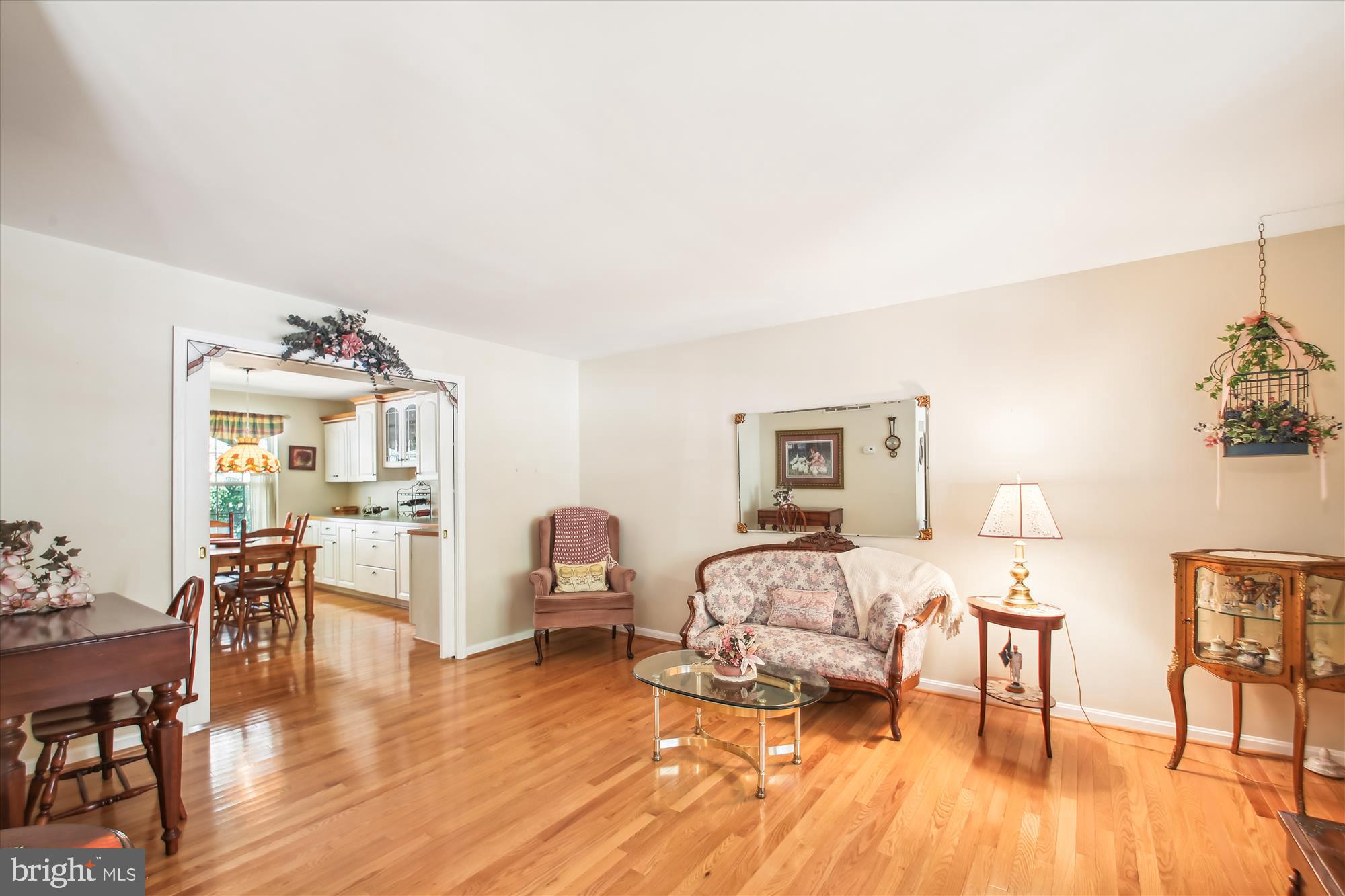 1404 Brenwoode Road Annapolis, MD 21409 - Photo 6 of 58 Living Room w/ hardwood floors and pocket doors