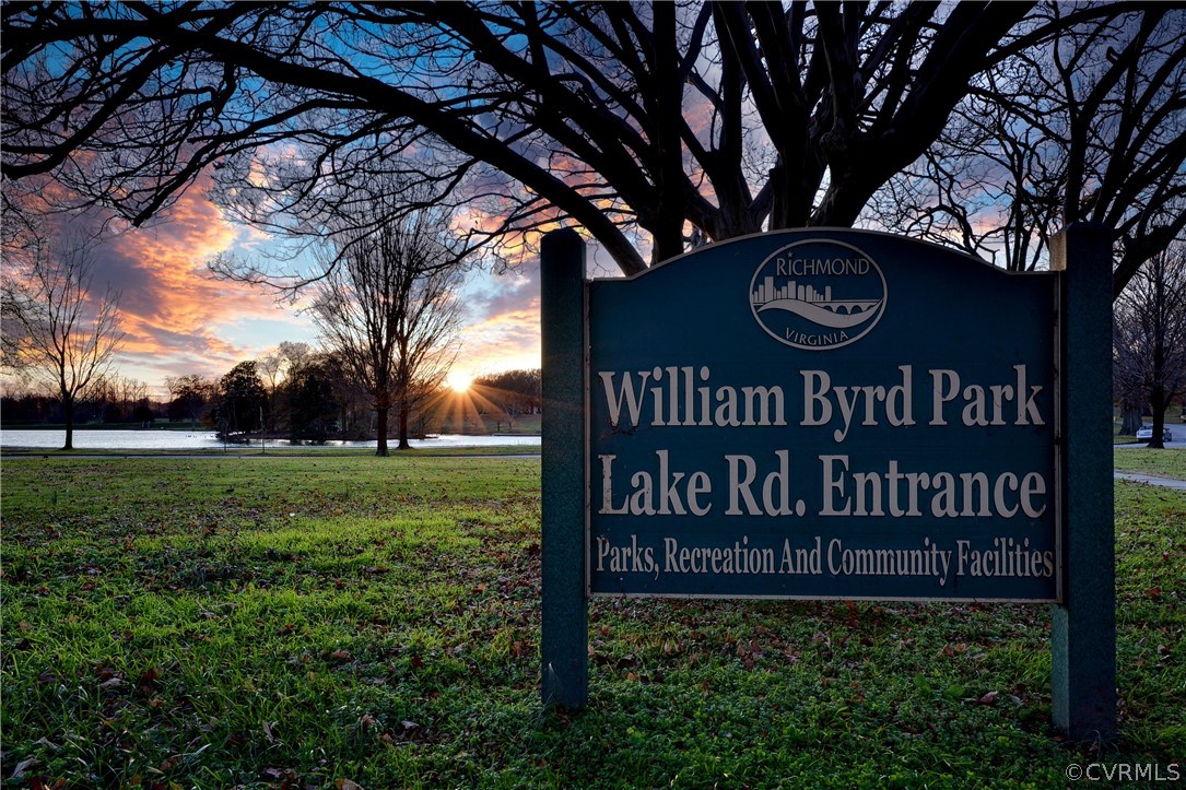 905 Lake Road Richmond, VA 23220 - Photo 50 of 50 a sign on the side of the road