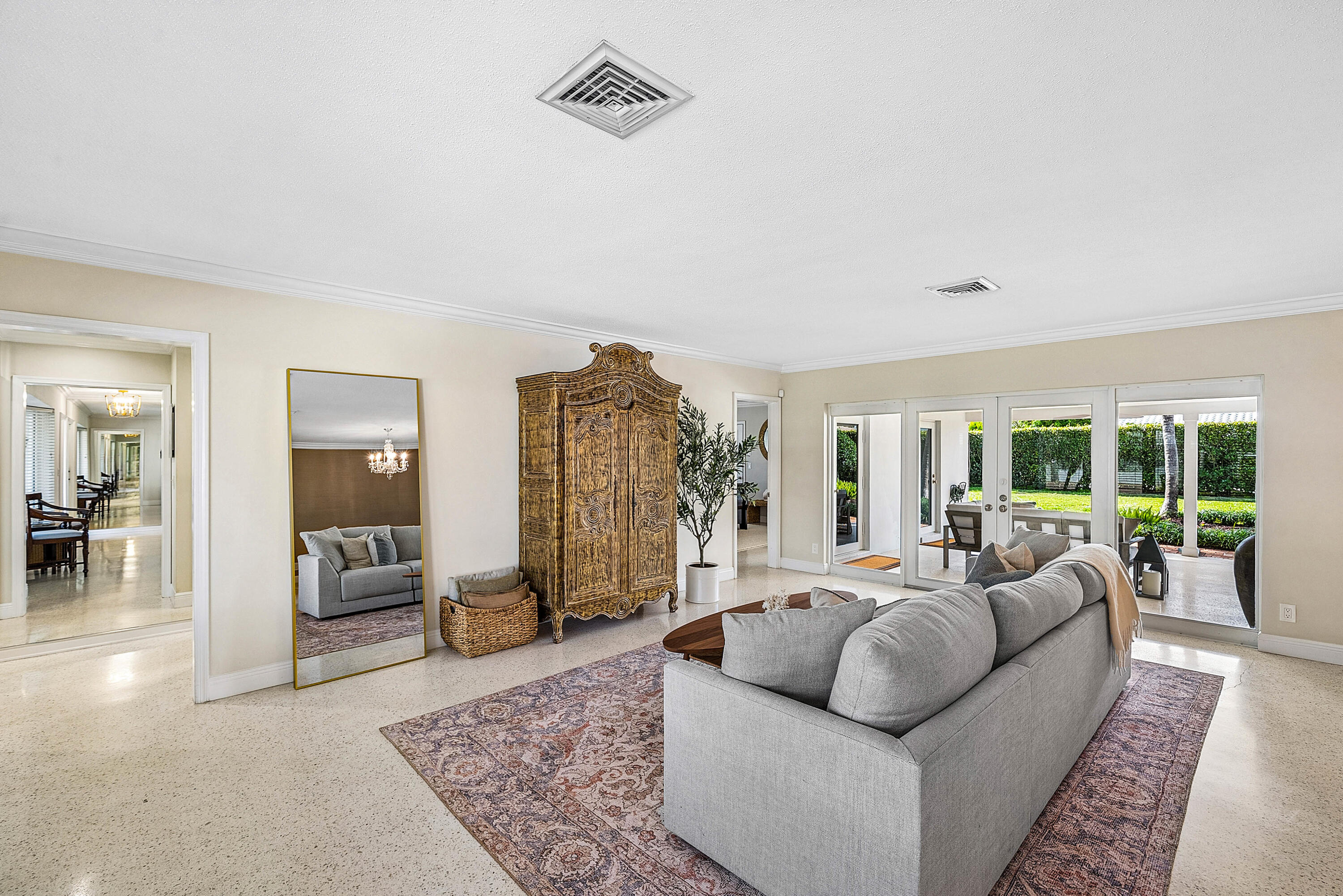 670 Elm Tree Lane Boca Raton, FL 33486 - Photo 6 of 44 a living room with furniture and a large window