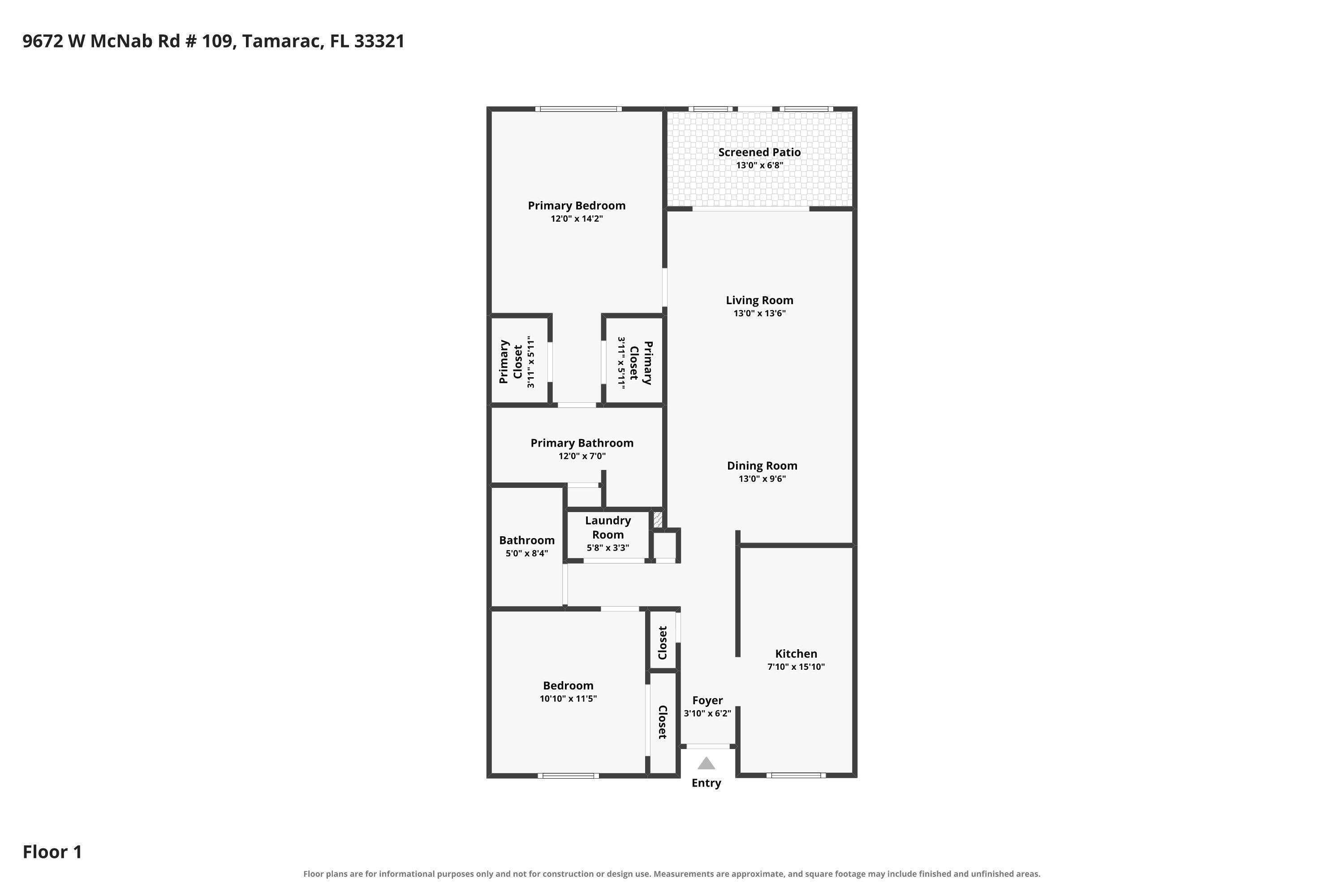 9672 West McNab Road, Unit 109 Tamarac, FL 33321 - Photo 23 of 23 30