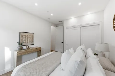 a view of a city with tall buildings