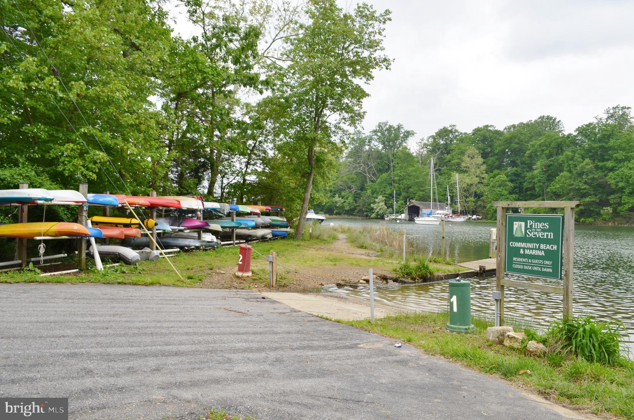 1458 Grandview Road Arnold, MD 21012 - Photo 27 of 33 Community Boat Launch & Kayak Racks