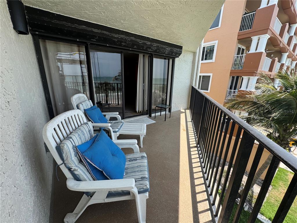 16330 Gulf Boulevard, Unit 201 Redington Beach, FL 33708 - Photo 17 of 30 a view of balcony and patio