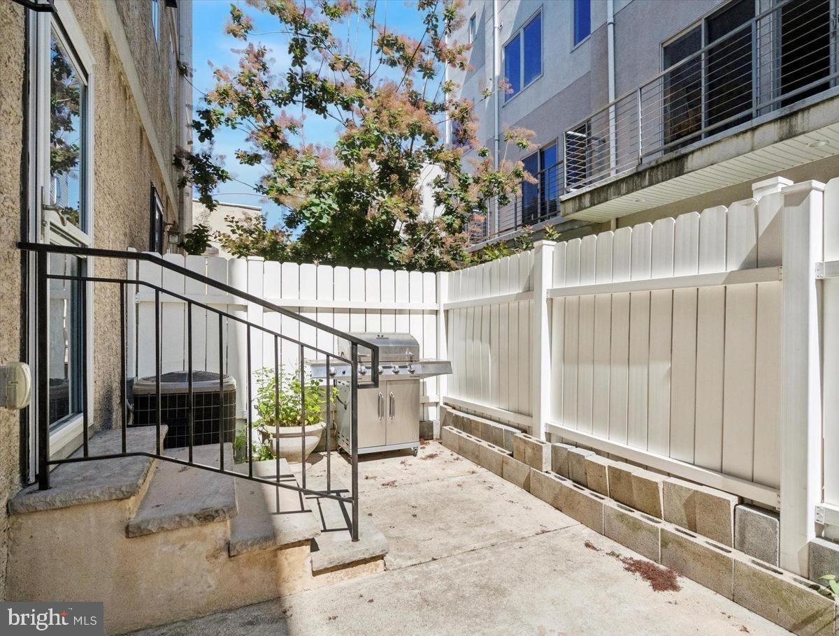 119 Federal Street Philadelphia, PA 19147 - Photo 48 of 51 Charming outdoor space with grilling area.