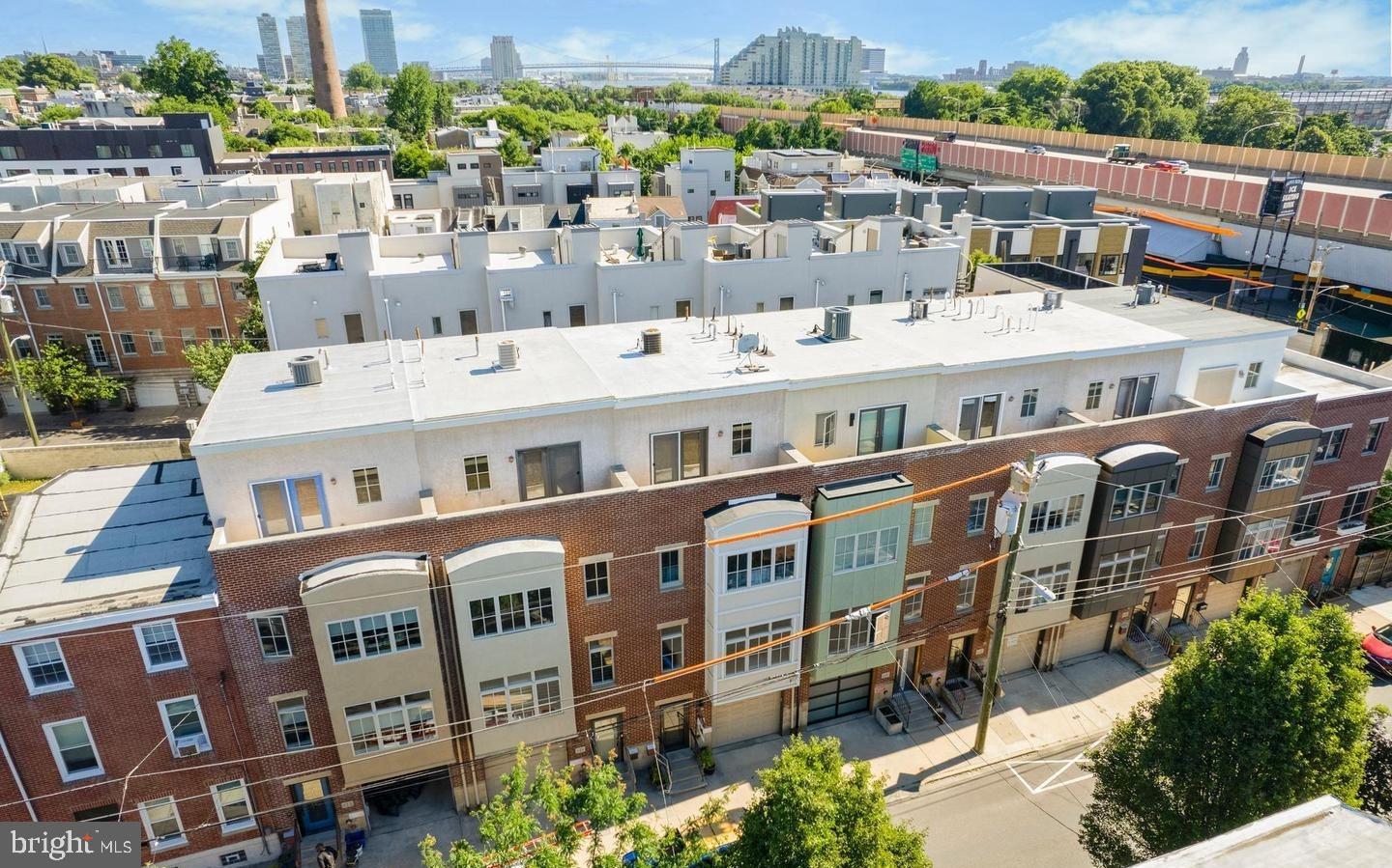 119 Federal Street Philadelphia, PA 19147 - Photo 51 of 51 Charming urban townhomes with vibrant rooftops.