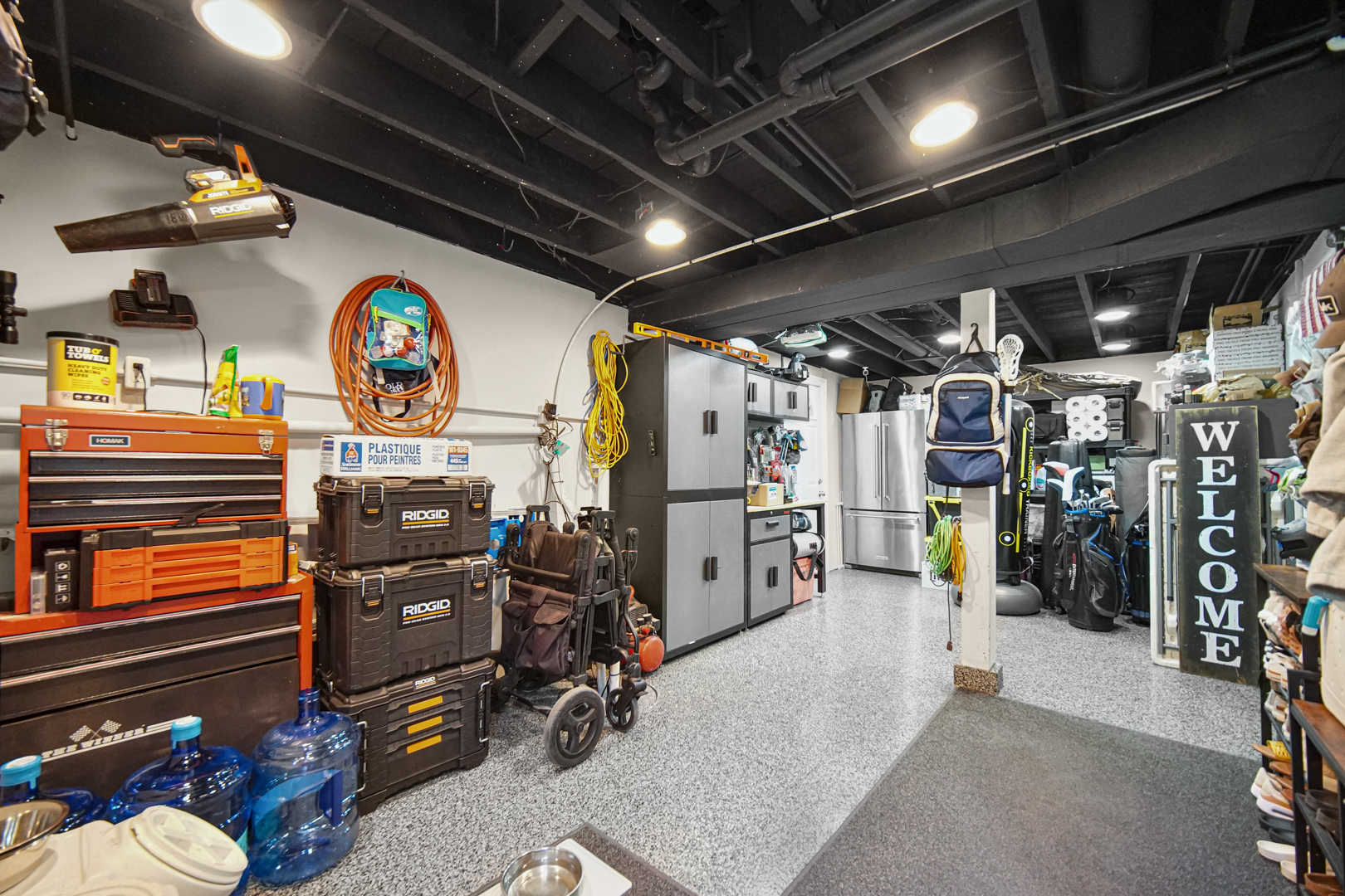 235 Roberts Road New Lenox, IL 60451 - Photo 19 of 25 a view of a room with gym equipment