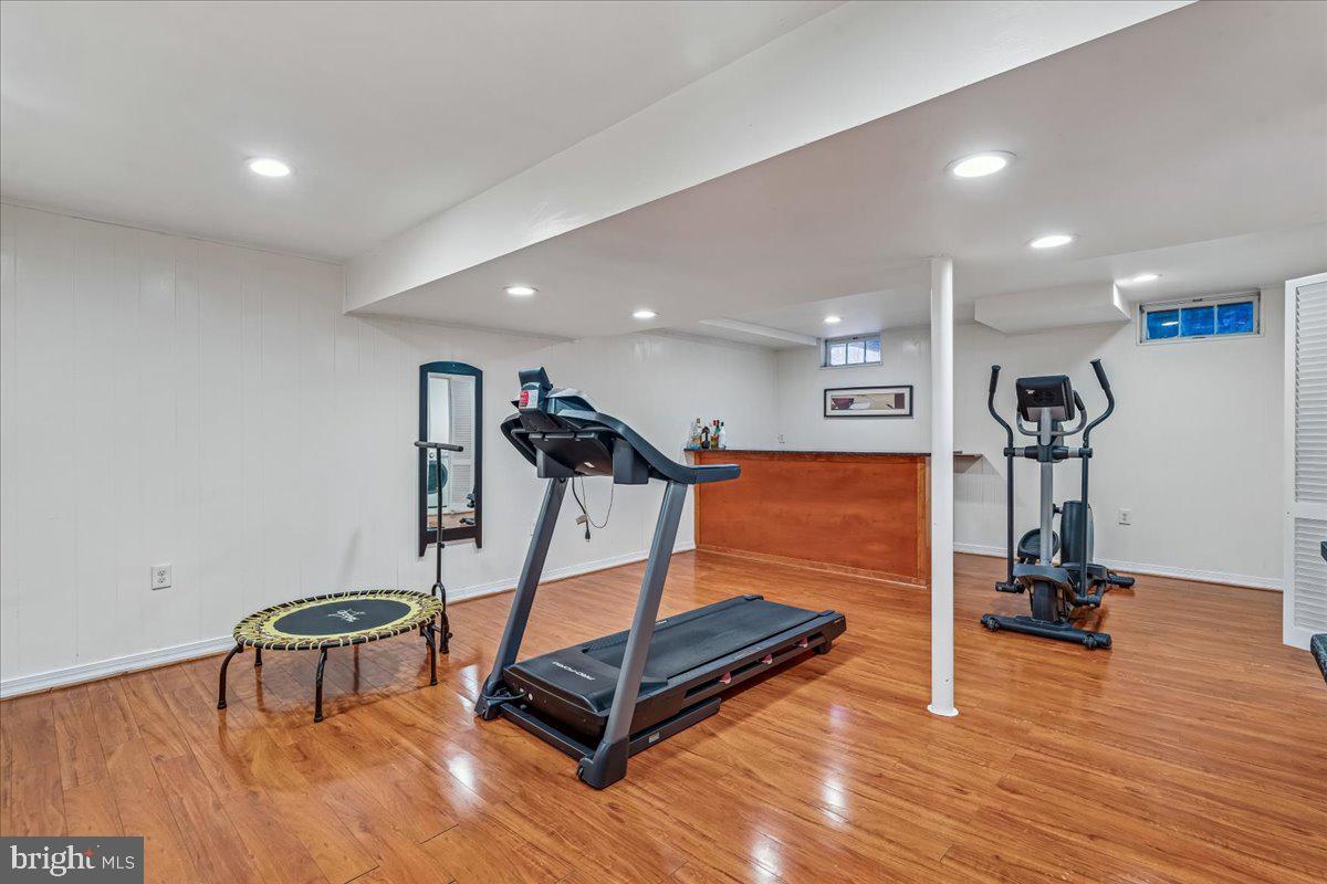 1521 Billman Lane Silver Spring, MD 20902 - Photo 26 of 33 a view of a room with gym equipment