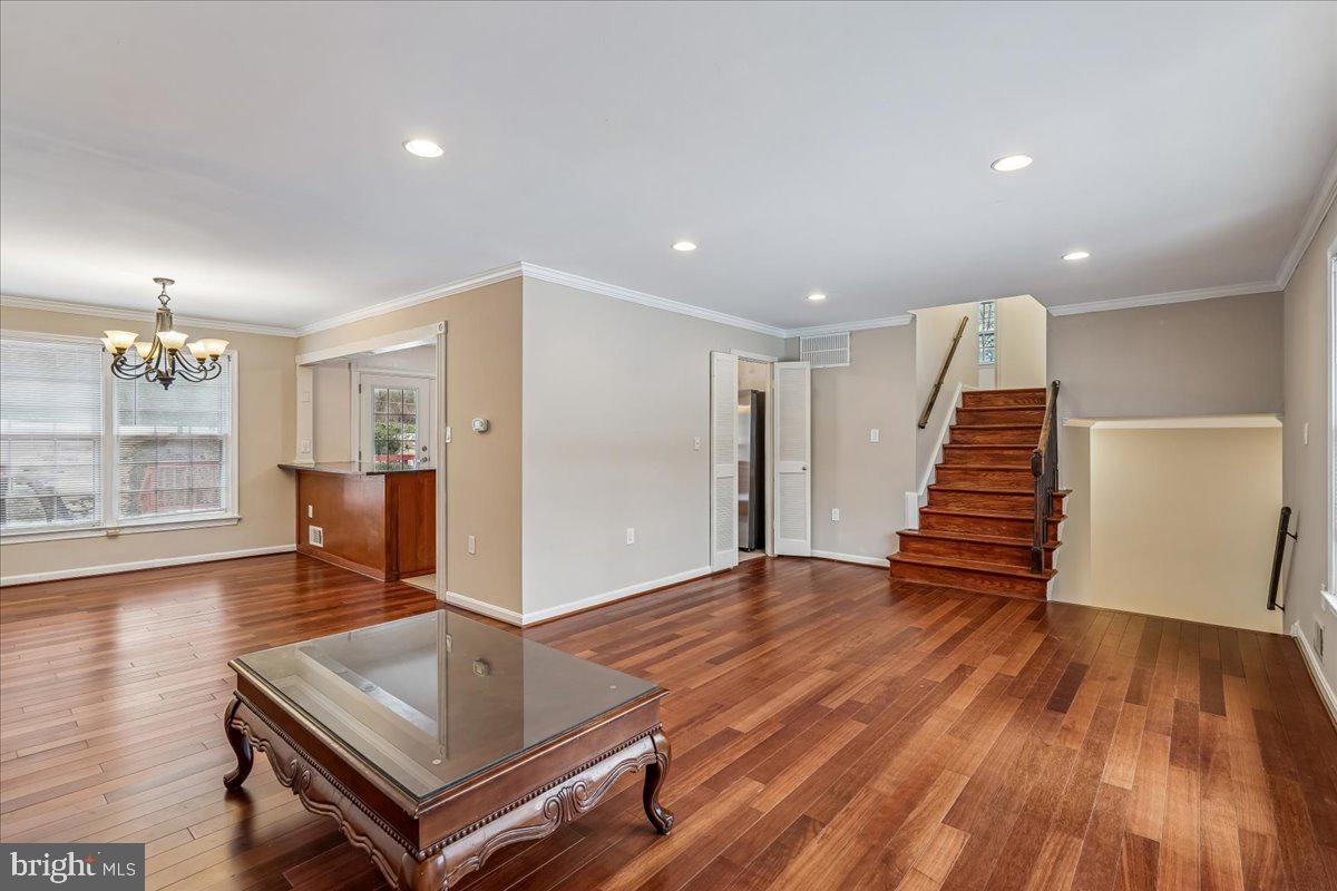 1521 Billman Lane Silver Spring, MD 20902 - Photo 8 of 33 a view of a living room and wooden floor