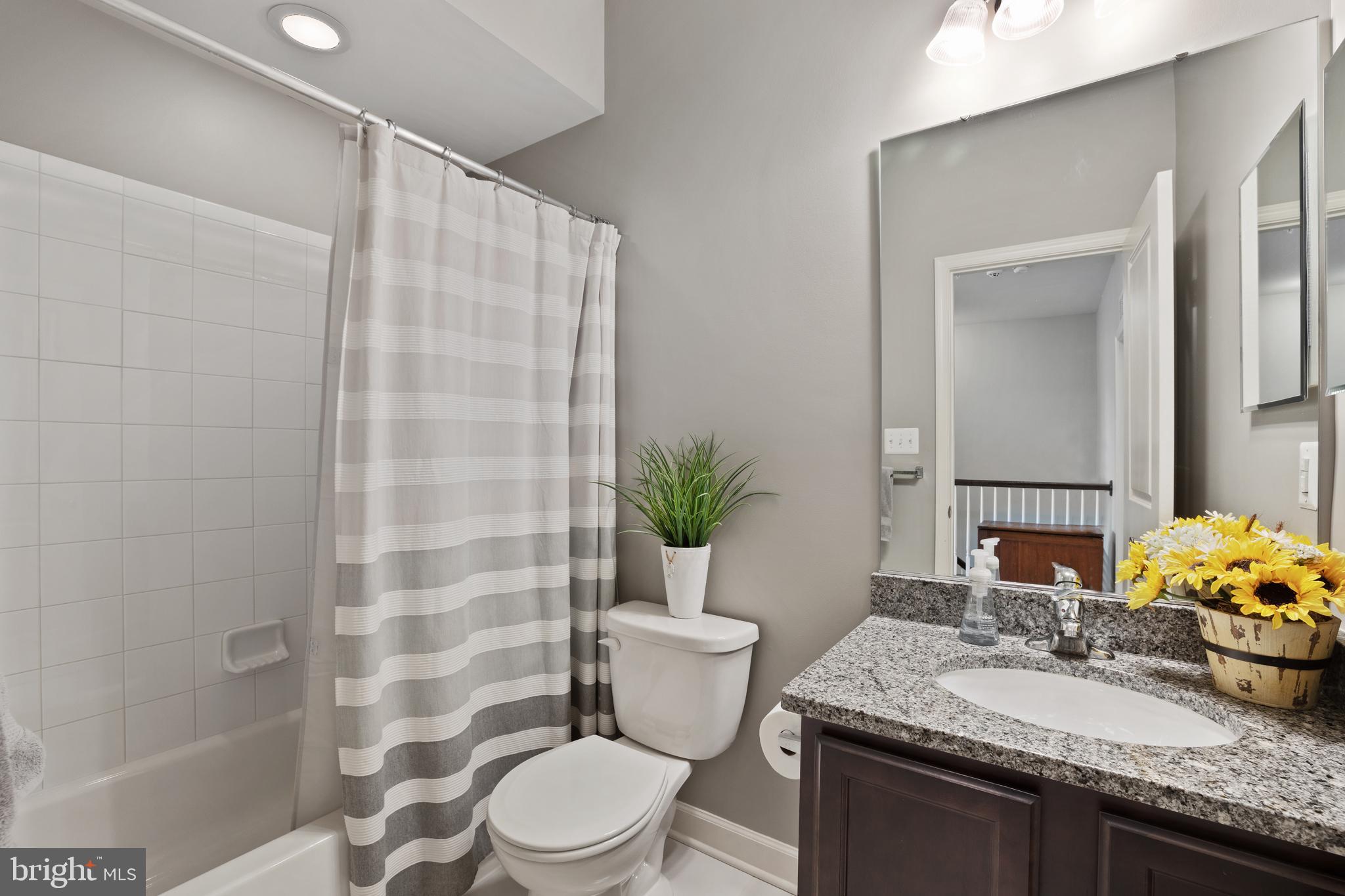 409 Bright Star Path Pasadena, MD 21122 - Photo 24 of 38 Hall Bath w/Granite Counters