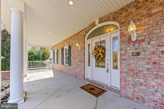 a view of a door and chair