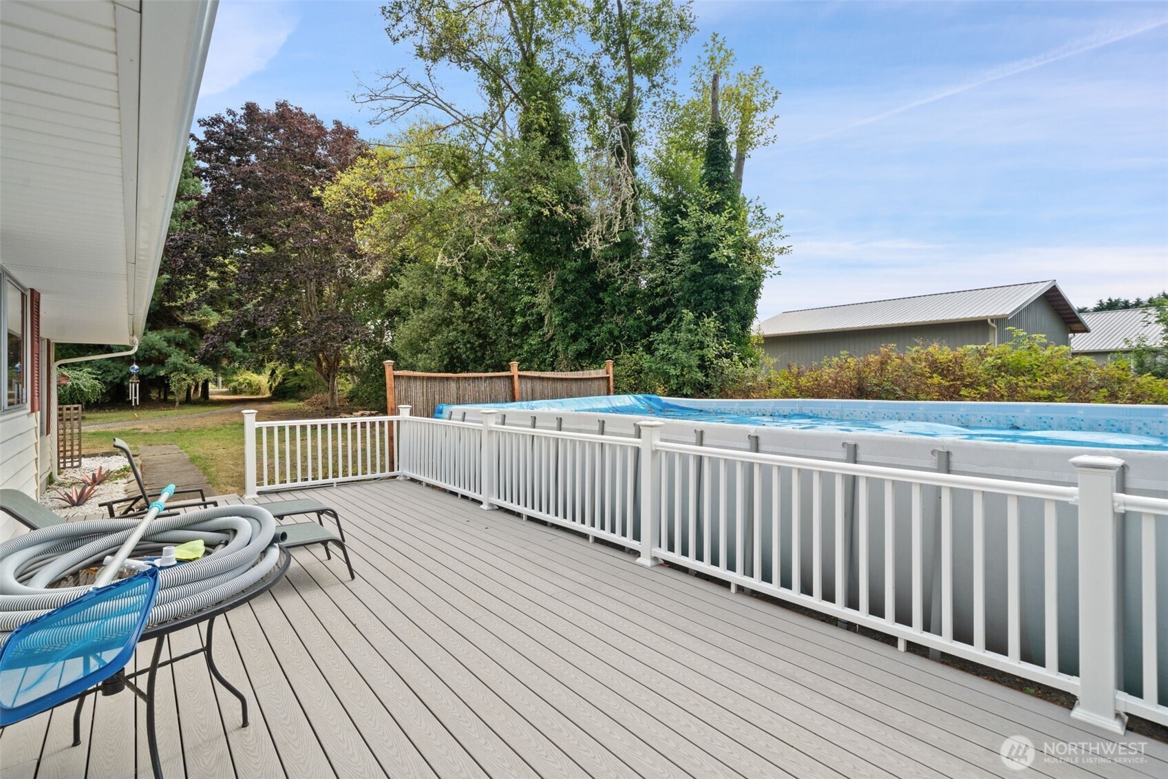 265 Cays Road Sequim, WA 98382 - Photo 30 of 40 a view of deck with a patio