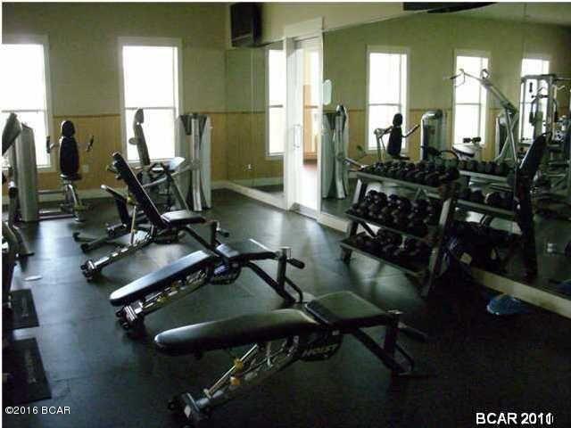 8700 Front Beach Road, Unit 5313 Panama City Beach, FL 32407 - Photo 36 of 38 a view of a room with gym equipment