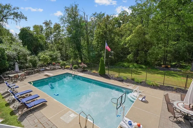an outdoor view having patio