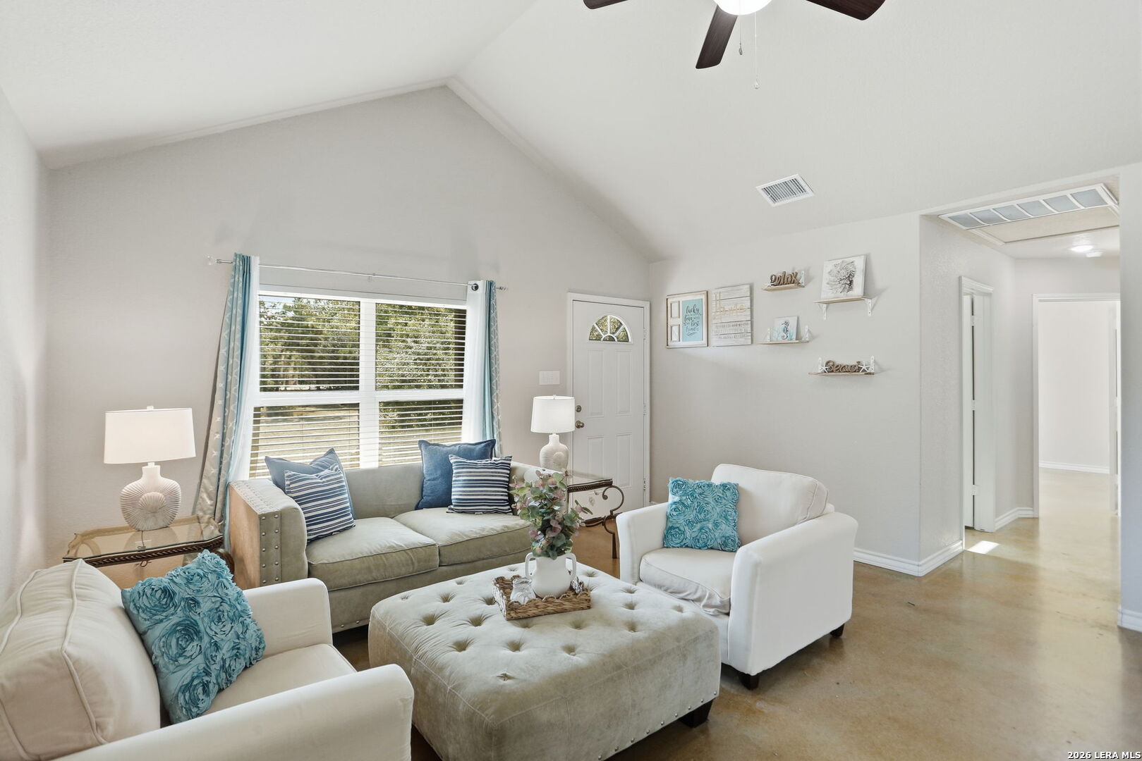 341 Ridge Road Spring Branch, TX 78070 - Photo 4 of 23 a living room with furniture and a large window