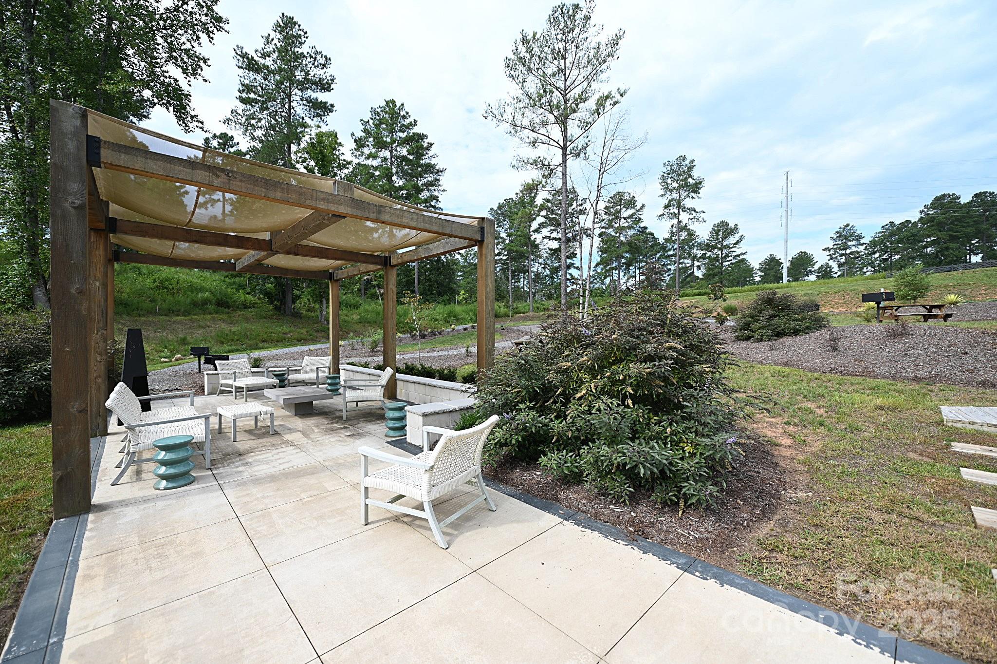 2576 Jumping Run Connelly Springs, NC 28612 - Photo 25 of 29 a view of backyard with patio