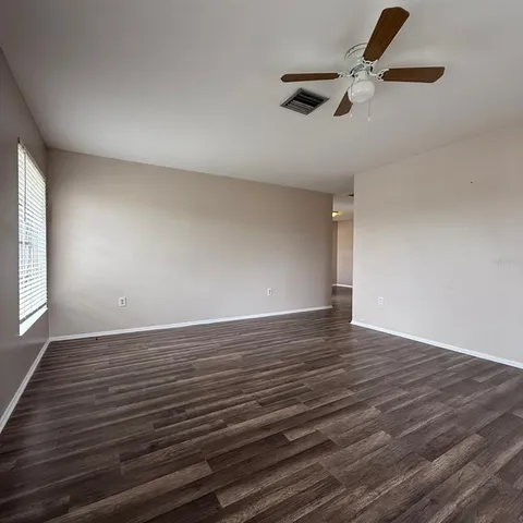 wooden floor in an empty room