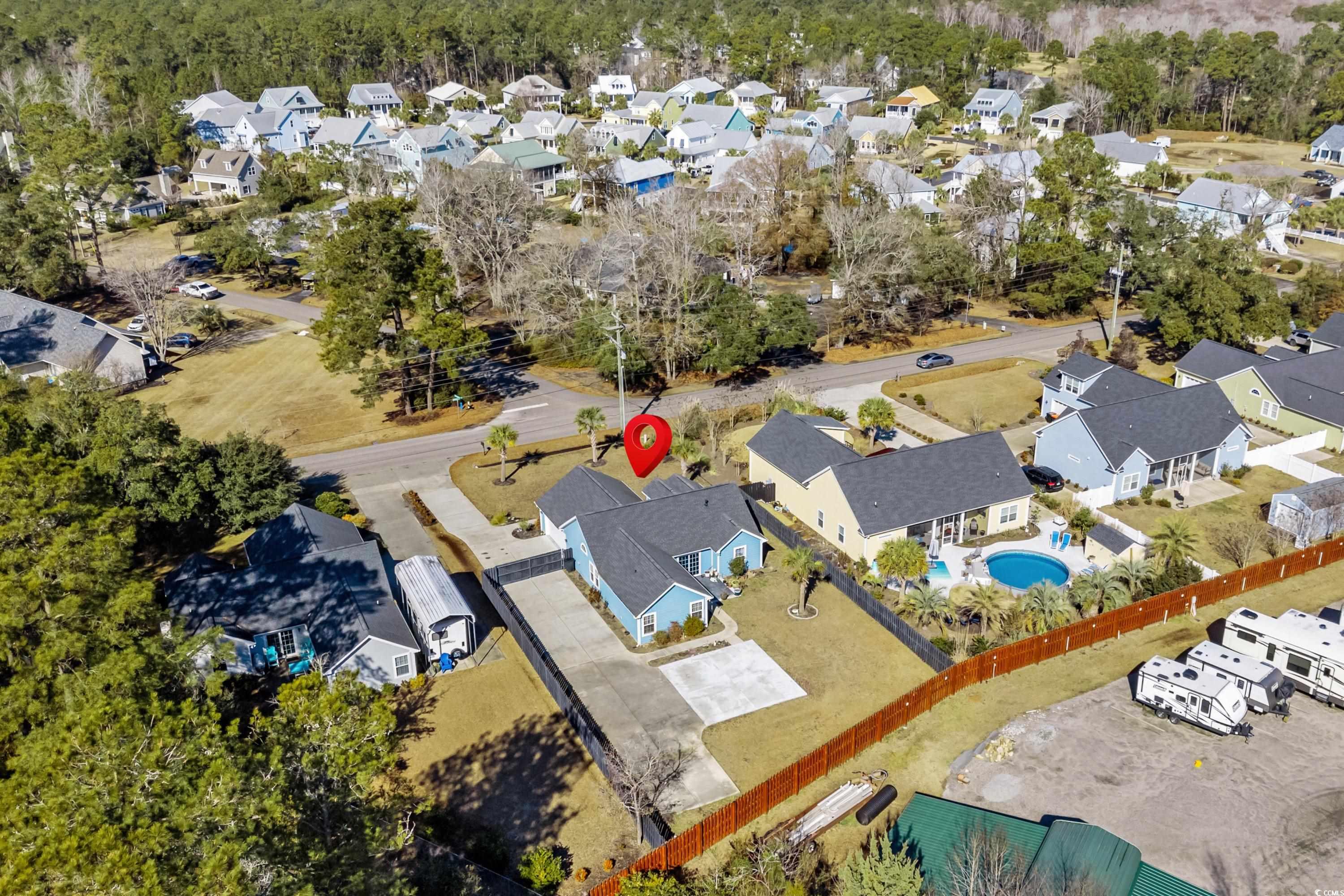 3836 Journeys End Road Murrells Inlet, SC 29576 - Photo 37 of 40 Bird's eye view