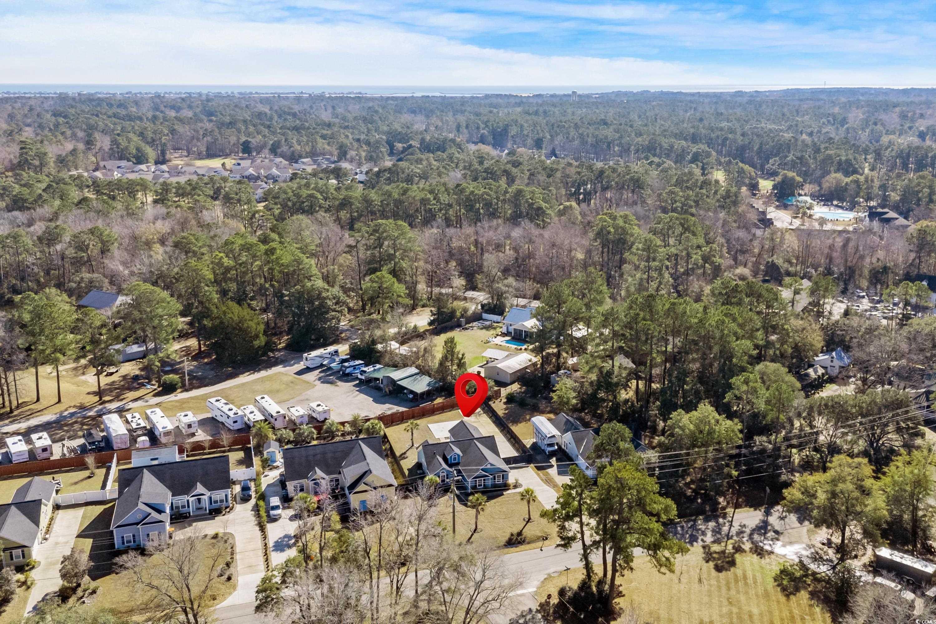 3836 Journeys End Road Murrells Inlet, SC 29576 - Photo 38 of 40 Aerial view