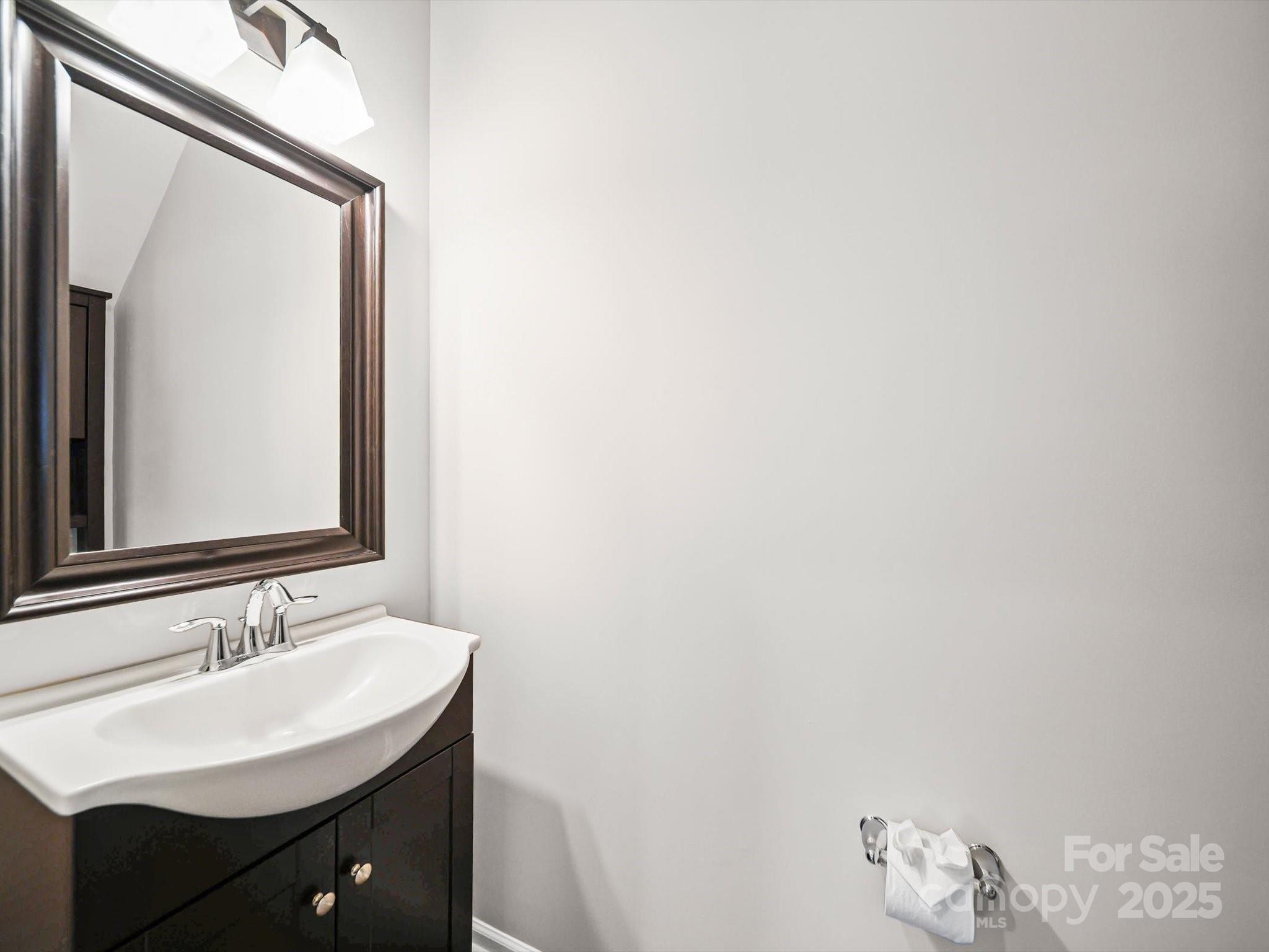 3013 Riker Street Clover, SC 29710 - Photo 8 of 39 a bathroom with a sink vanity and a mirror