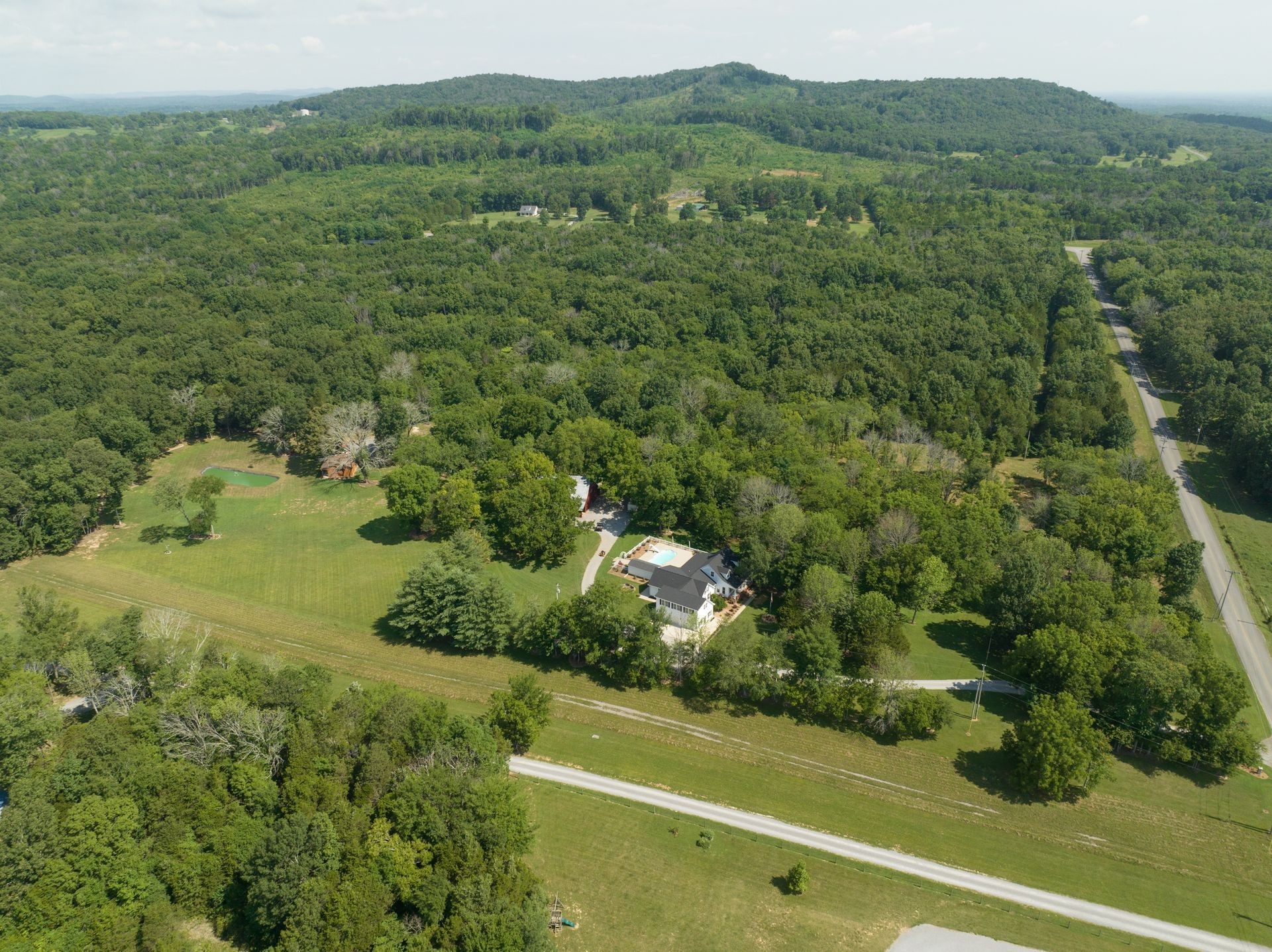 8712 Link Road Christiana, TN 37037 - Photo 64 of 65 a view of a lush green forest with trees and houses