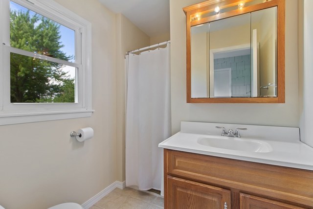 1870 Scully Road Dwight, IL 60420 - Photo 21 of 29 a bathroom with a sink and a mirror