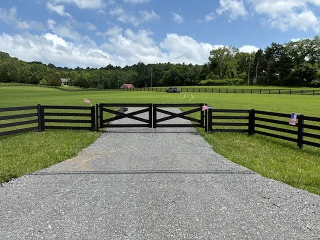 a view of park with bench and bench