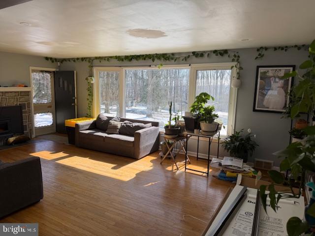 1810 Ridgeview Drive Coatesville, PA 19320 - Photo 3 of 6 a living room with furniture and a fireplace