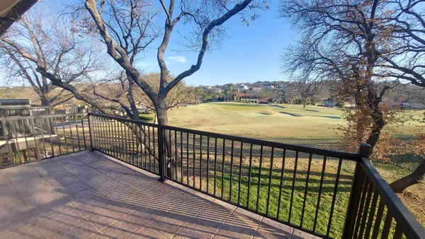 a view of outdoor space with garden