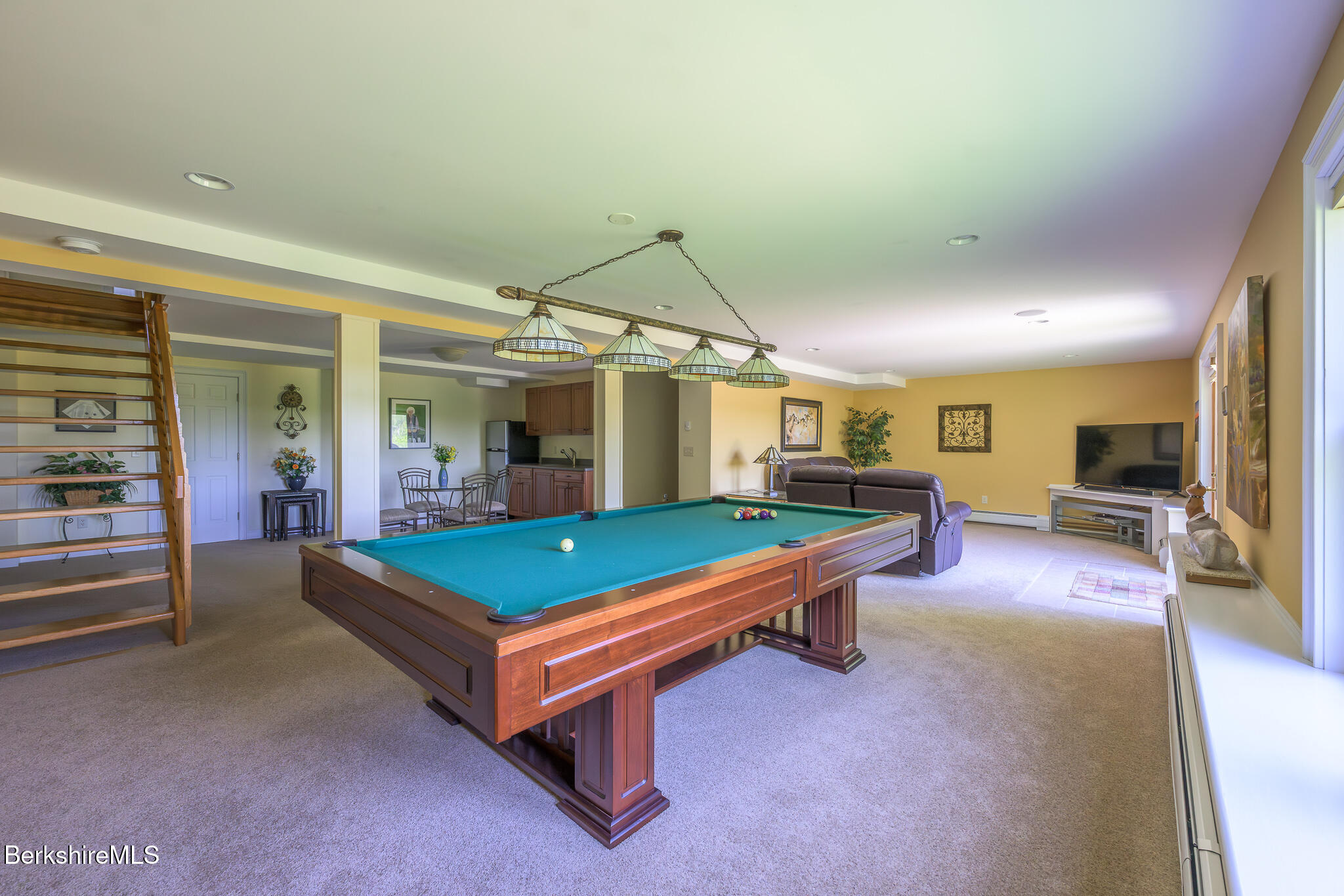 254 Harrington Road Otis, MA 01253 - Photo 36 of 64 LOWER LEVEL FAMILY ROOM