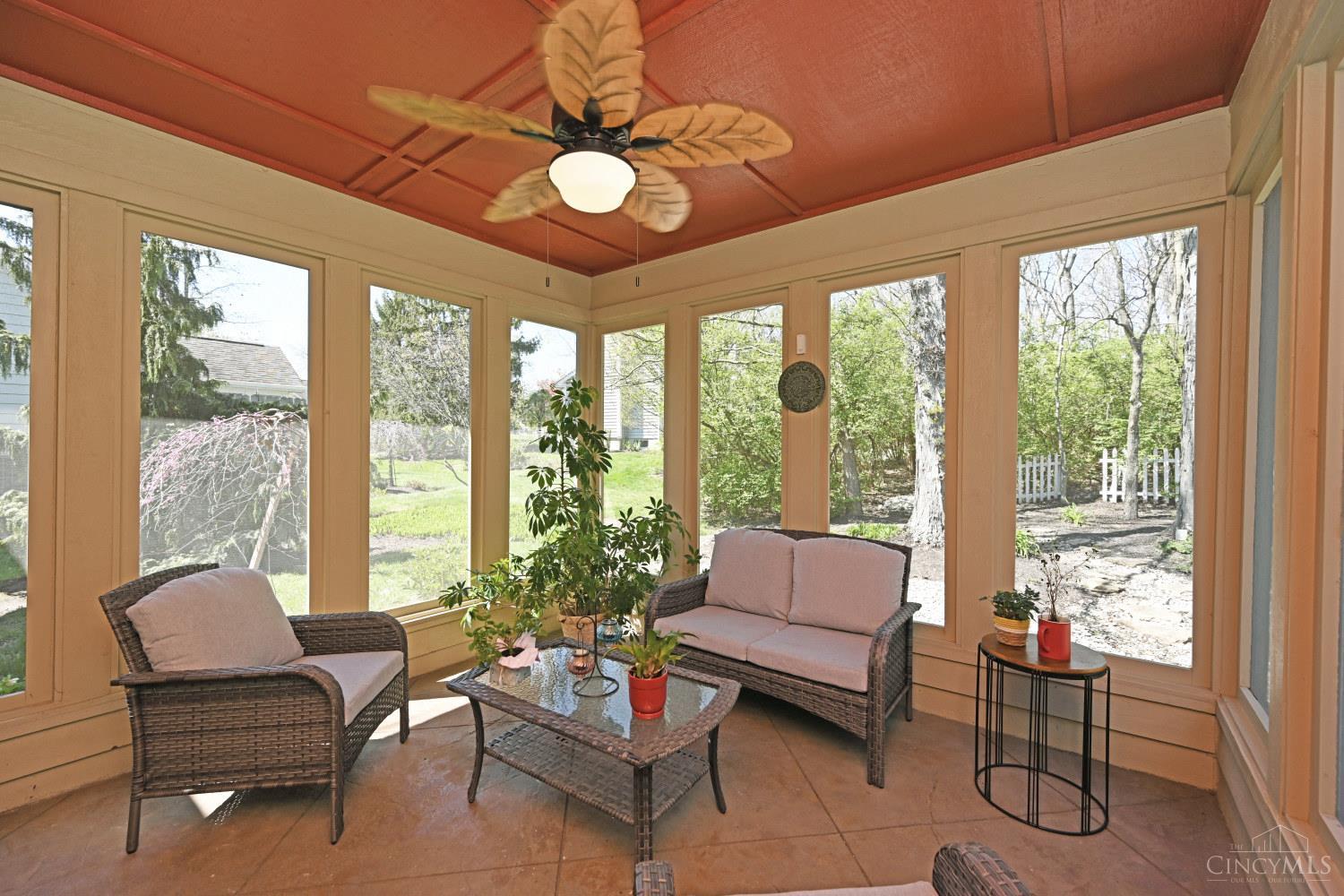 3444 Cutter Lane Maineville, OH 45039 - Photo 52 of 62 Enclosed rear patio is nicely tiled and perfect for most weather occasions !