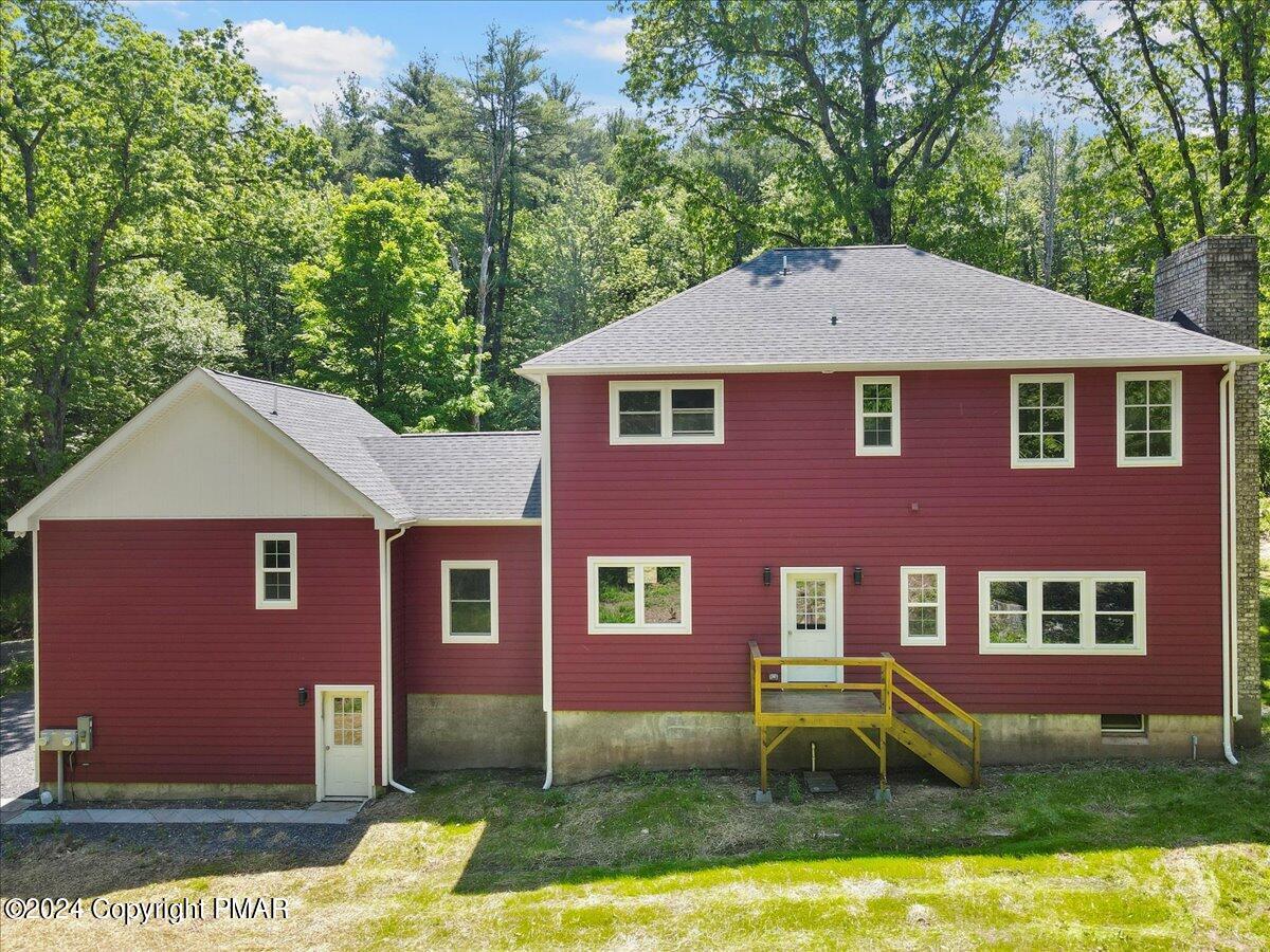 333 Merwinsburg Road Effort, PA 18330 - Photo 4 of 55 Rear Of Home