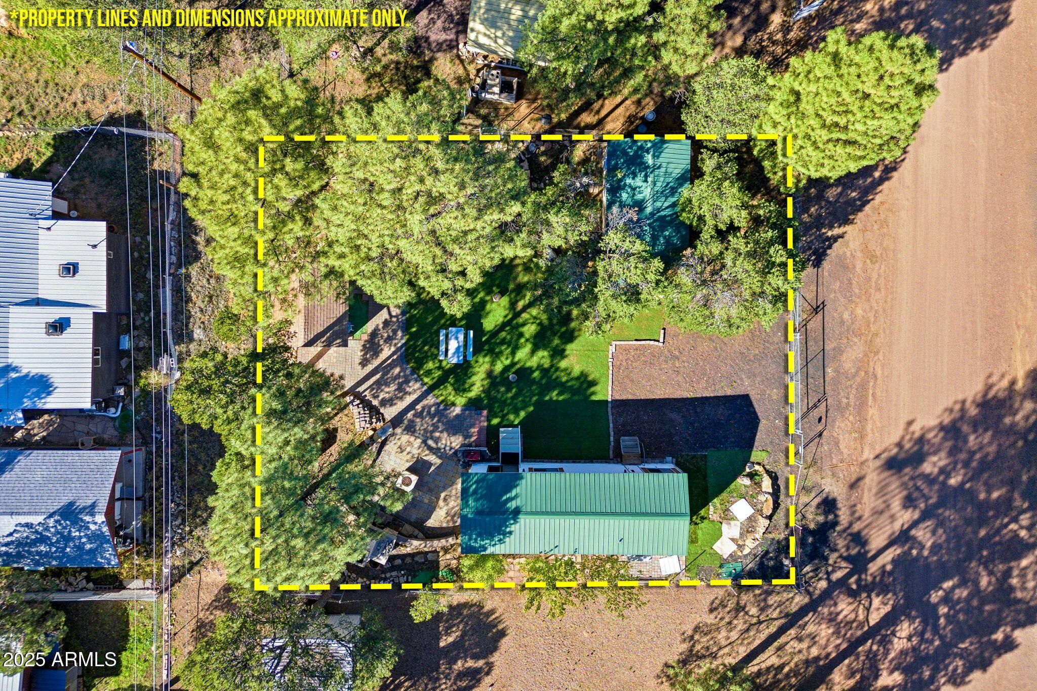 2169 Tenderfoot Trail Overgaard, AZ 85933 - Photo 30 of 30 a view of a yard