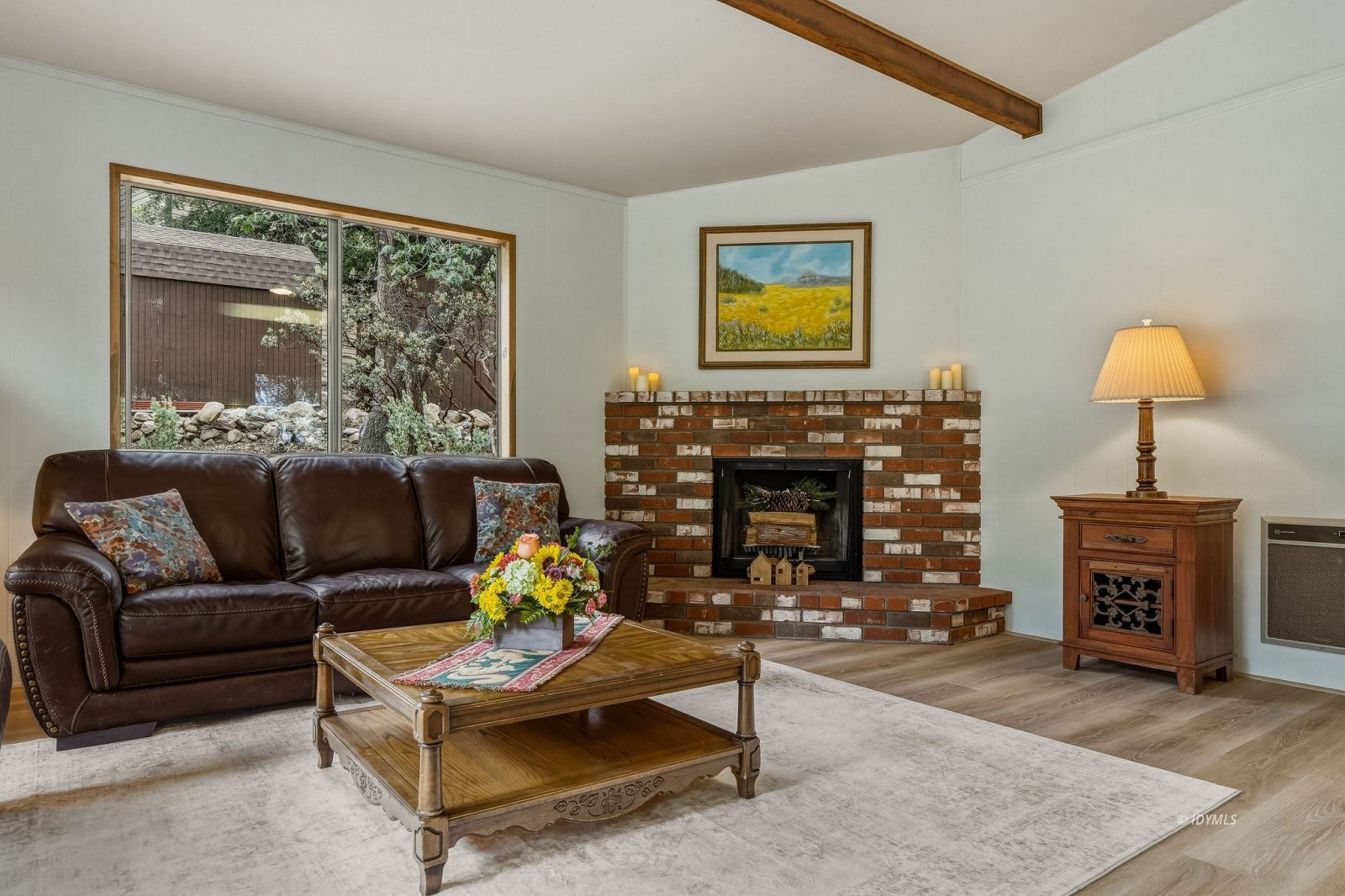 25461 Glen Road Idyllwild, CA 92549 - Photo 11 of 41 Corner fireplace