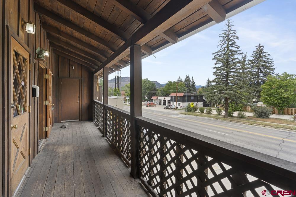 595 East 7th Avenue Durango, CO 81301 - Photo 24 of 34 a view of a porch