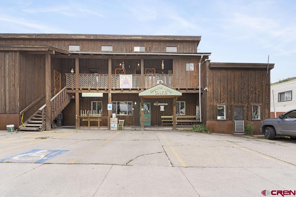 595 East 7th Avenue Durango, CO 81301 - Photo 25 of 34 a view of a car park in front of building