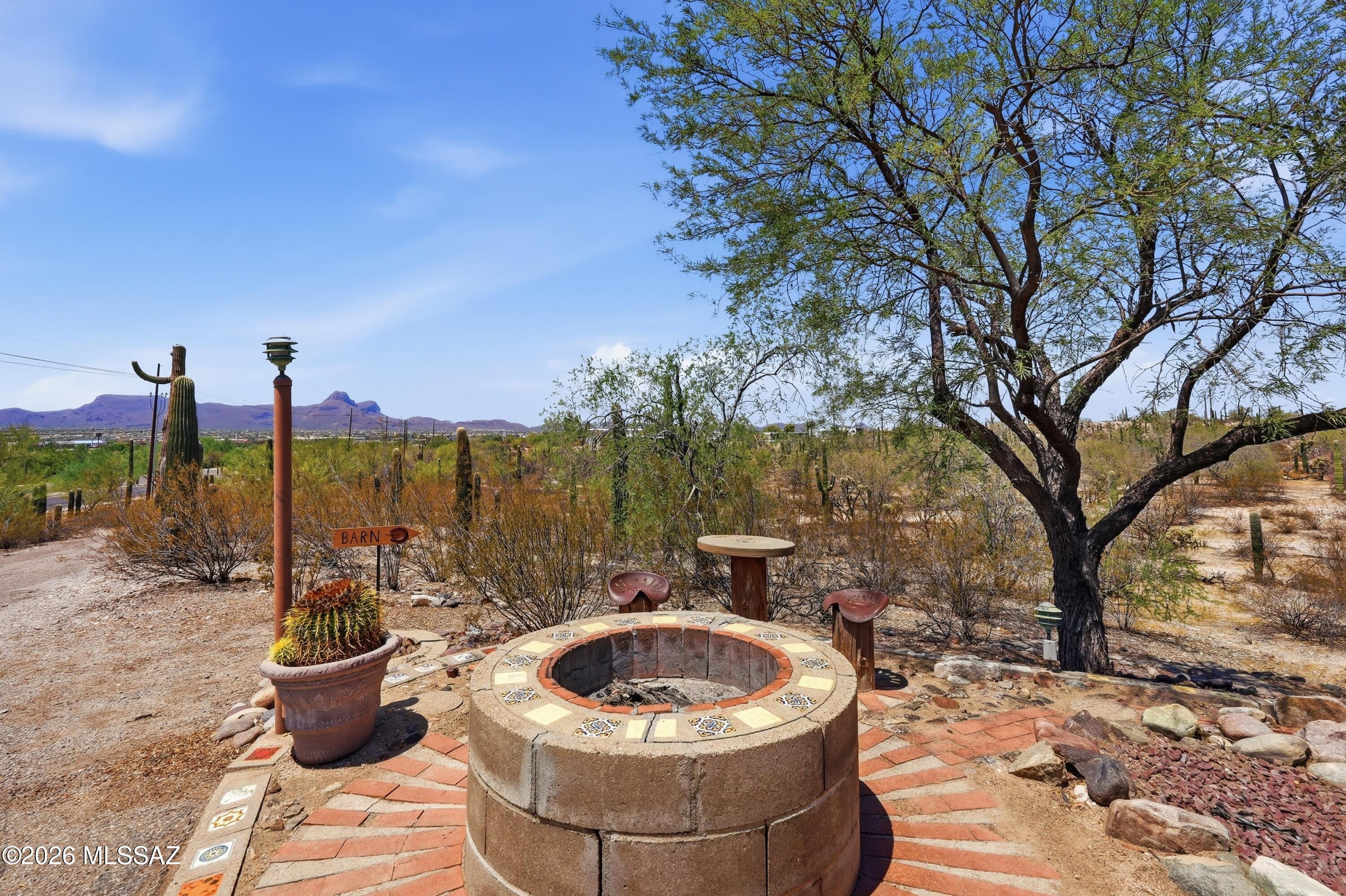 5000 West Cortaro Farms Road Tucson, AZ 85742 - Photo 25 of 40 Fire pit/Barbecue
