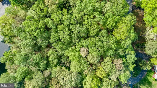 a aerial view of houses with yard