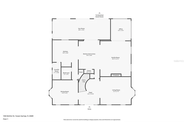 $2,300,000 | 1302 Belcher Drive, Tarpon Springs, FL 34689