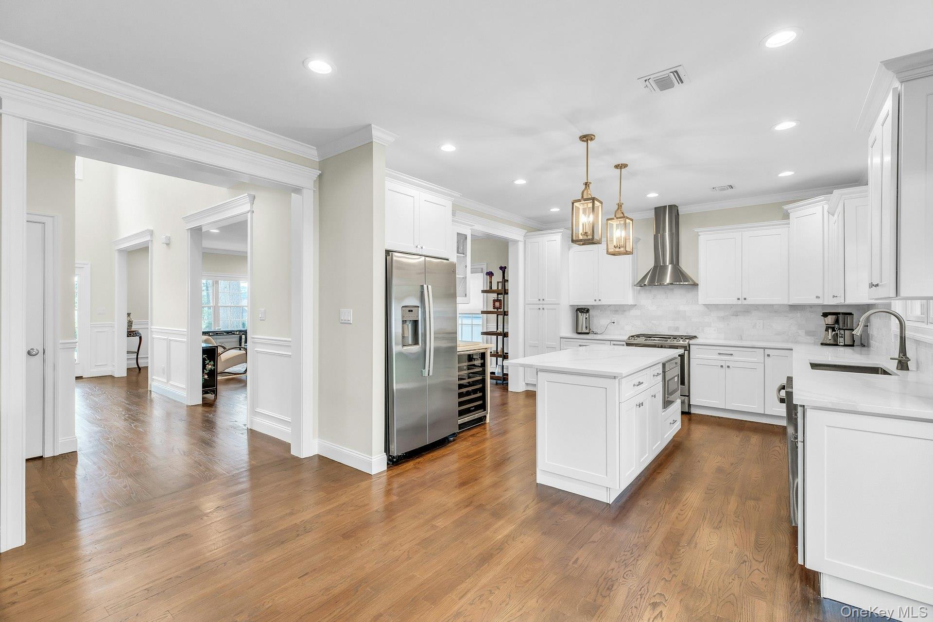 9 Hickory Road Bayville, NY 11709 - Photo 30 of 30 Open floor plan, eat in kitchen, custom cabinetry, stainless steel appliances.
