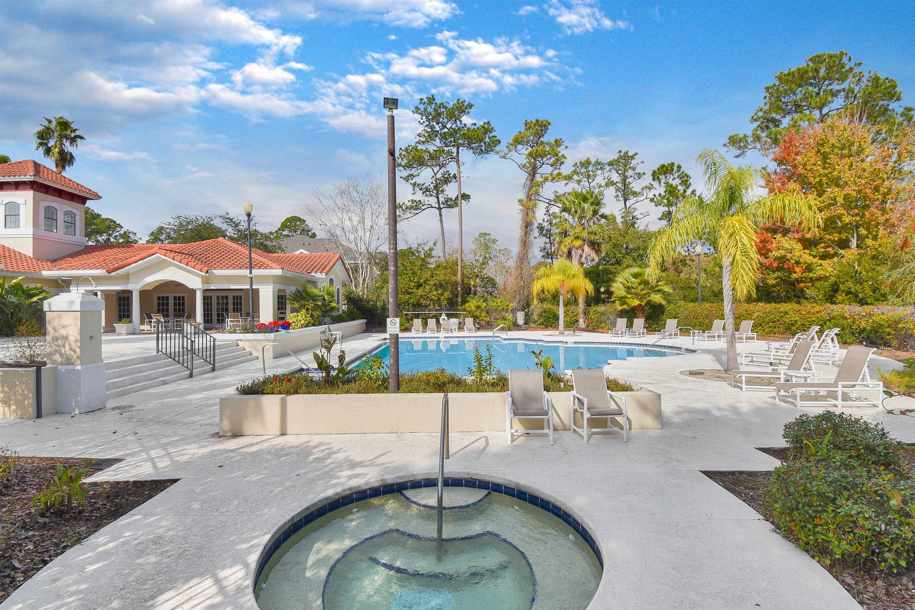 2221 Vista Cove Road St. Augustine, FL 32084 - Photo 28 of 30 swimming pool view with a garden space